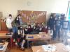 Učenici 8.a uredili su svoju učionicu kao dio projekta 'Christmas lights'.